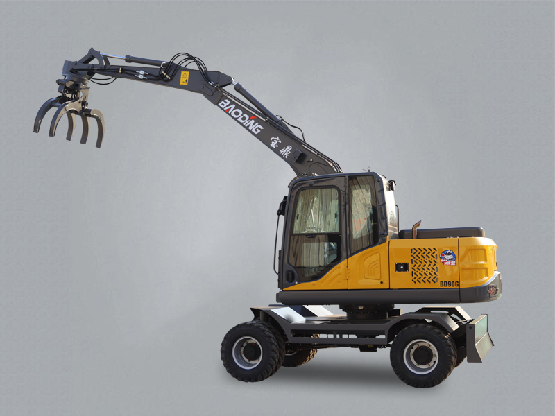 寶鼎BD90G輪式抓木機(jī)